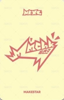 Mmchk ms 5.0 線下 簽售卡 蛋糕 ver. 背面