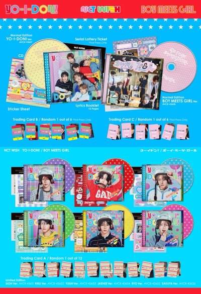 NCT WISH Japan Double A-Side Single