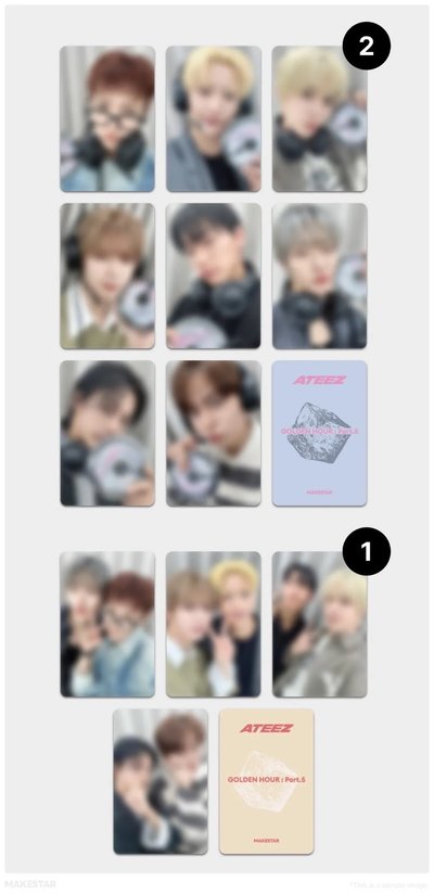 ATEEZ迷14 CDP VER MS通路