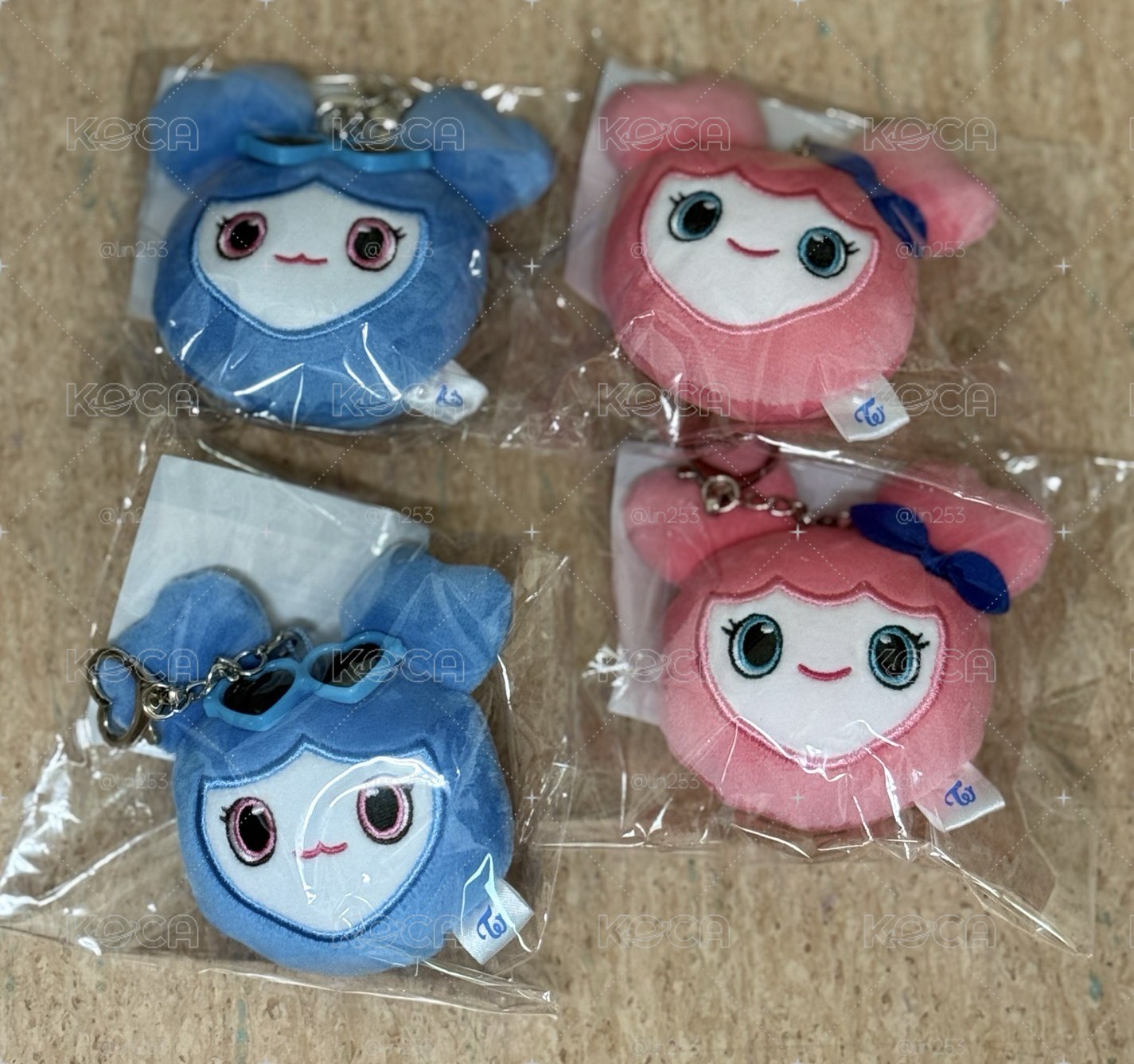 TWICE 子瑜 桃 南大頭吊飾 全新現貨
