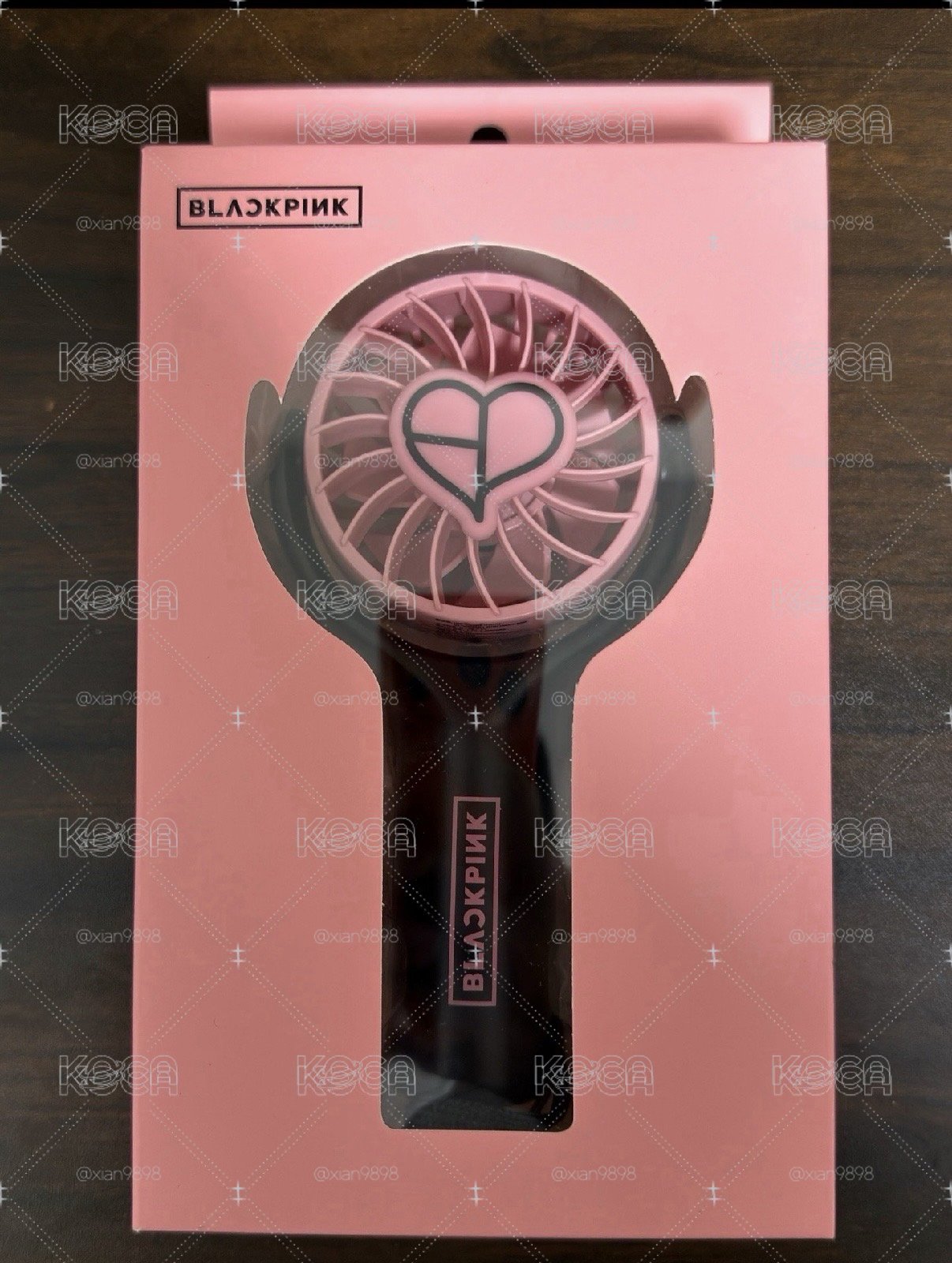 BLACKPINK 手持電風扇