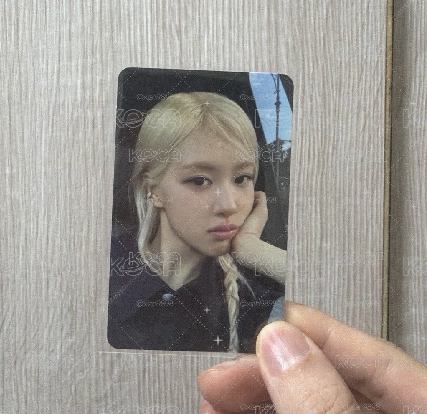 ROSÉ 小卡