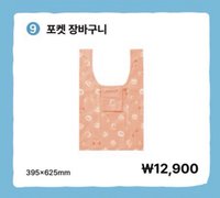 remini official merchandise 口袋折疊環保袋 購物袋 