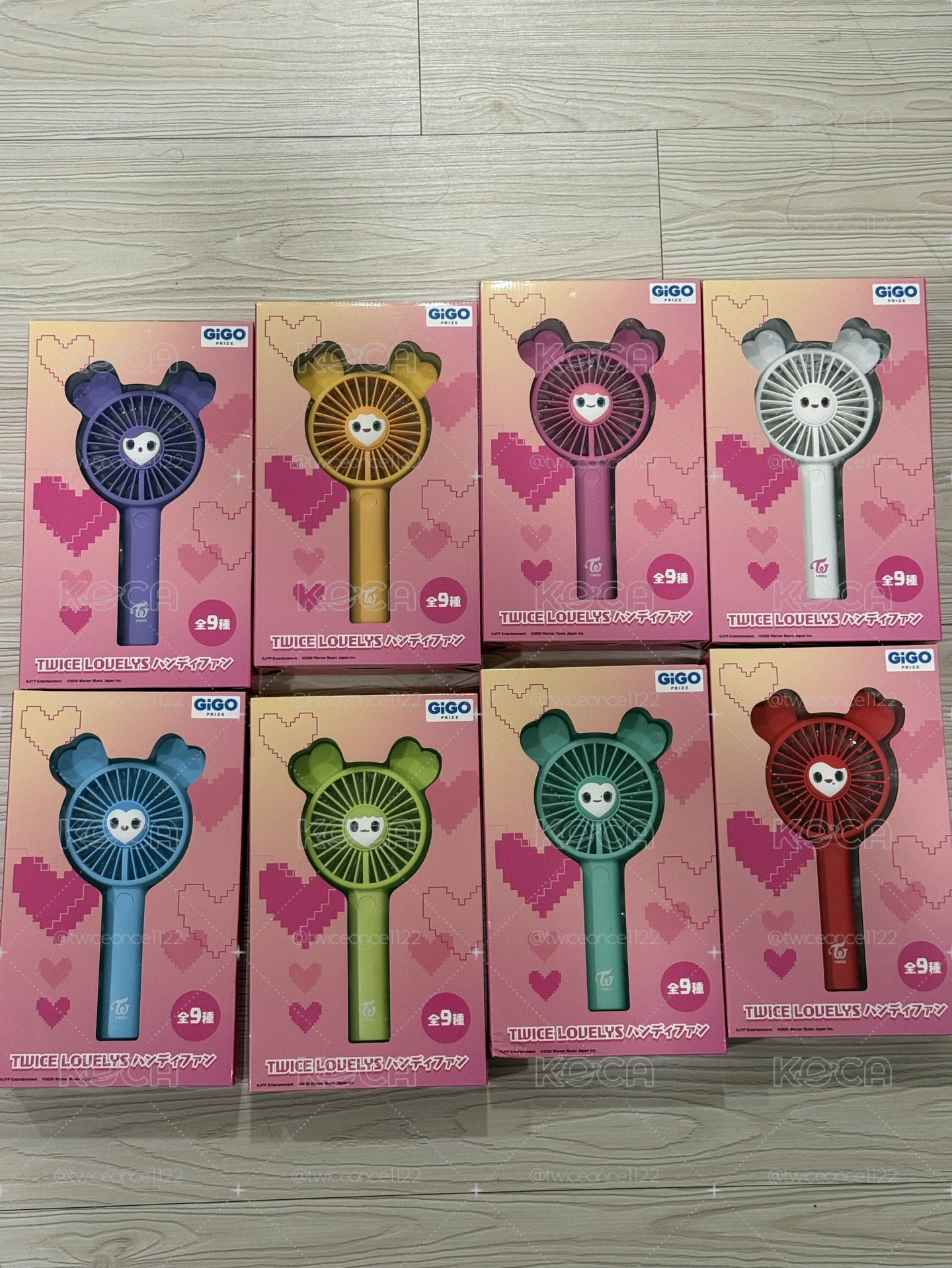 TWICE GIGO手持風扇［全新現貨］