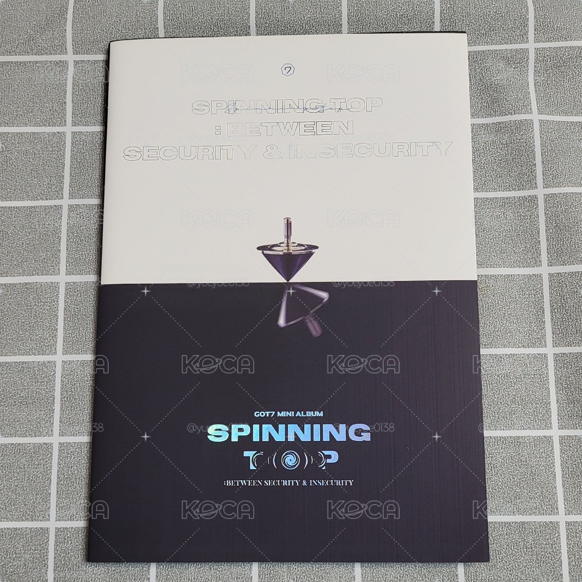 GOT7 SPINNING TOP空專