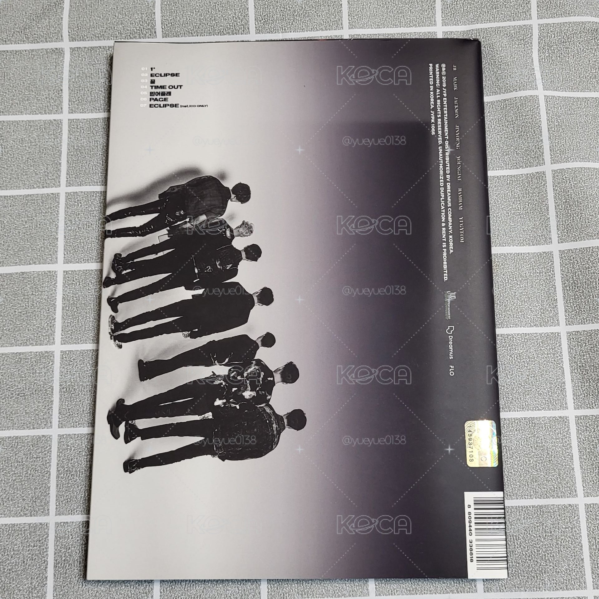 GOT7 SPINNING TOP空專