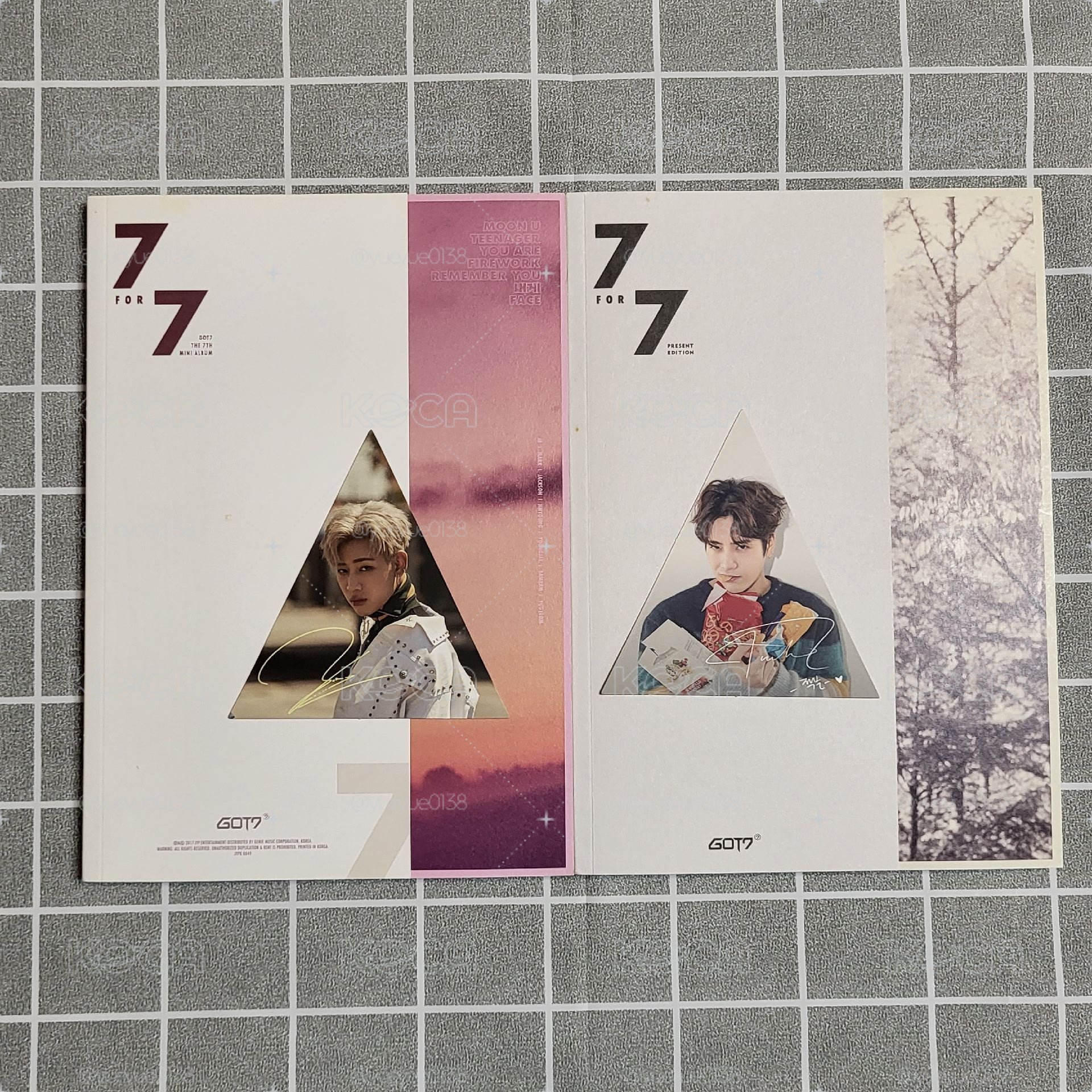 GOT7 7 FOR 7專輯*2