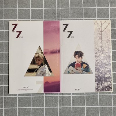 GOT7 7 FOR 7專輯*2