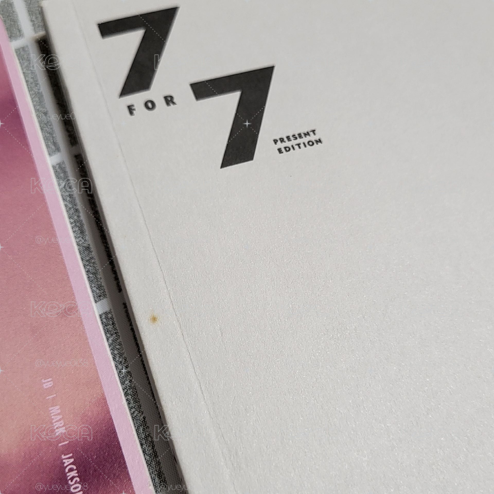 GOT7 7 FOR 7專輯*2