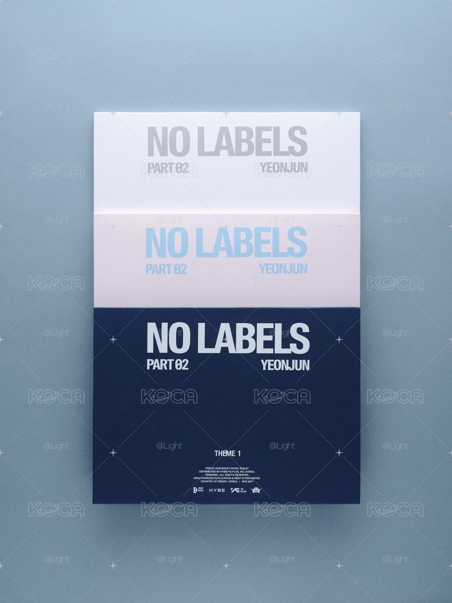 TXT 然竣 YEONJUN NO LABELS：PART 02 THEME 隨機版本 非現 不含特典