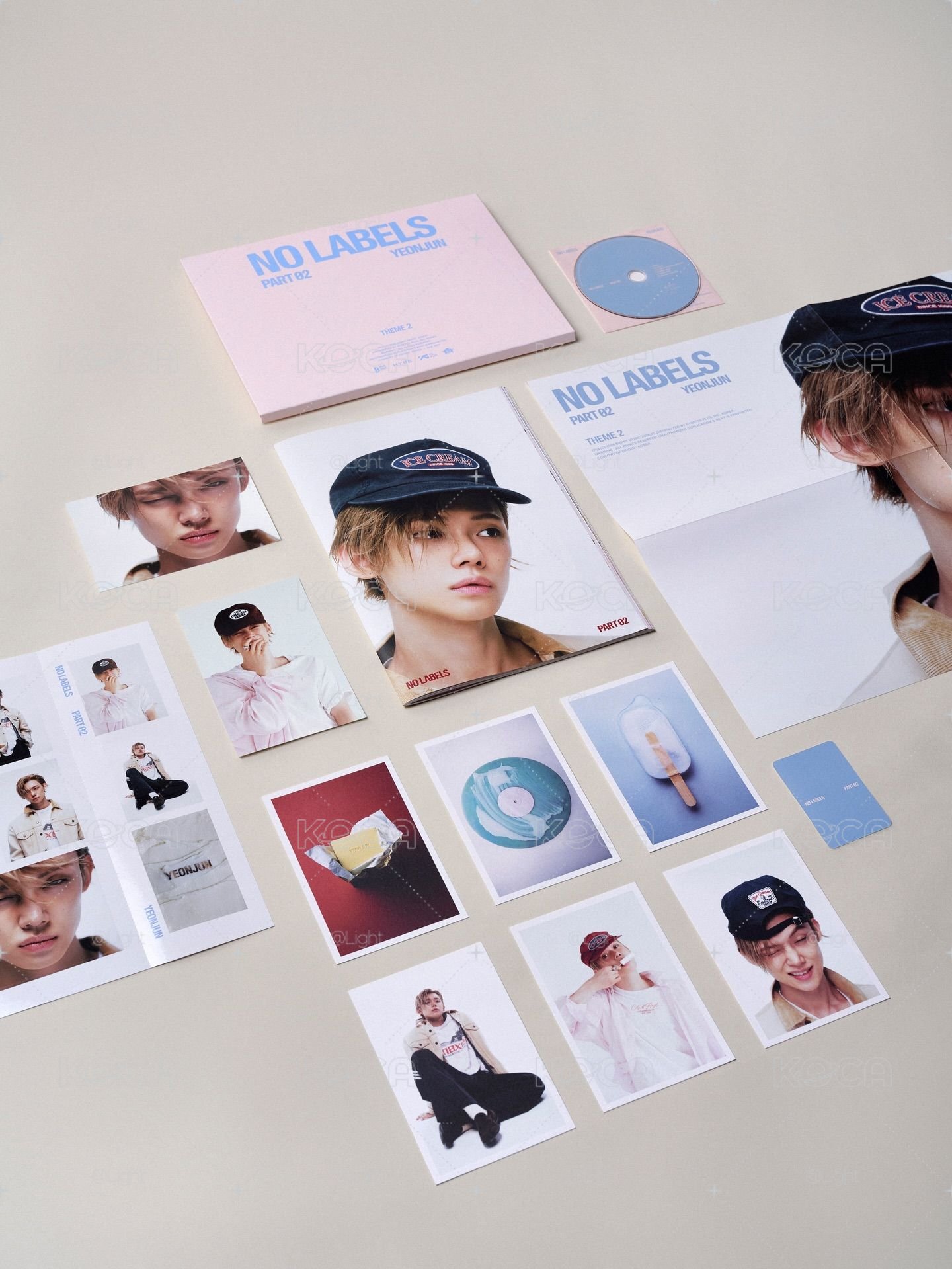TXT 然竣 YEONJUN NO LABELS：PART 02 THEME 隨機版本 非現 不含特典