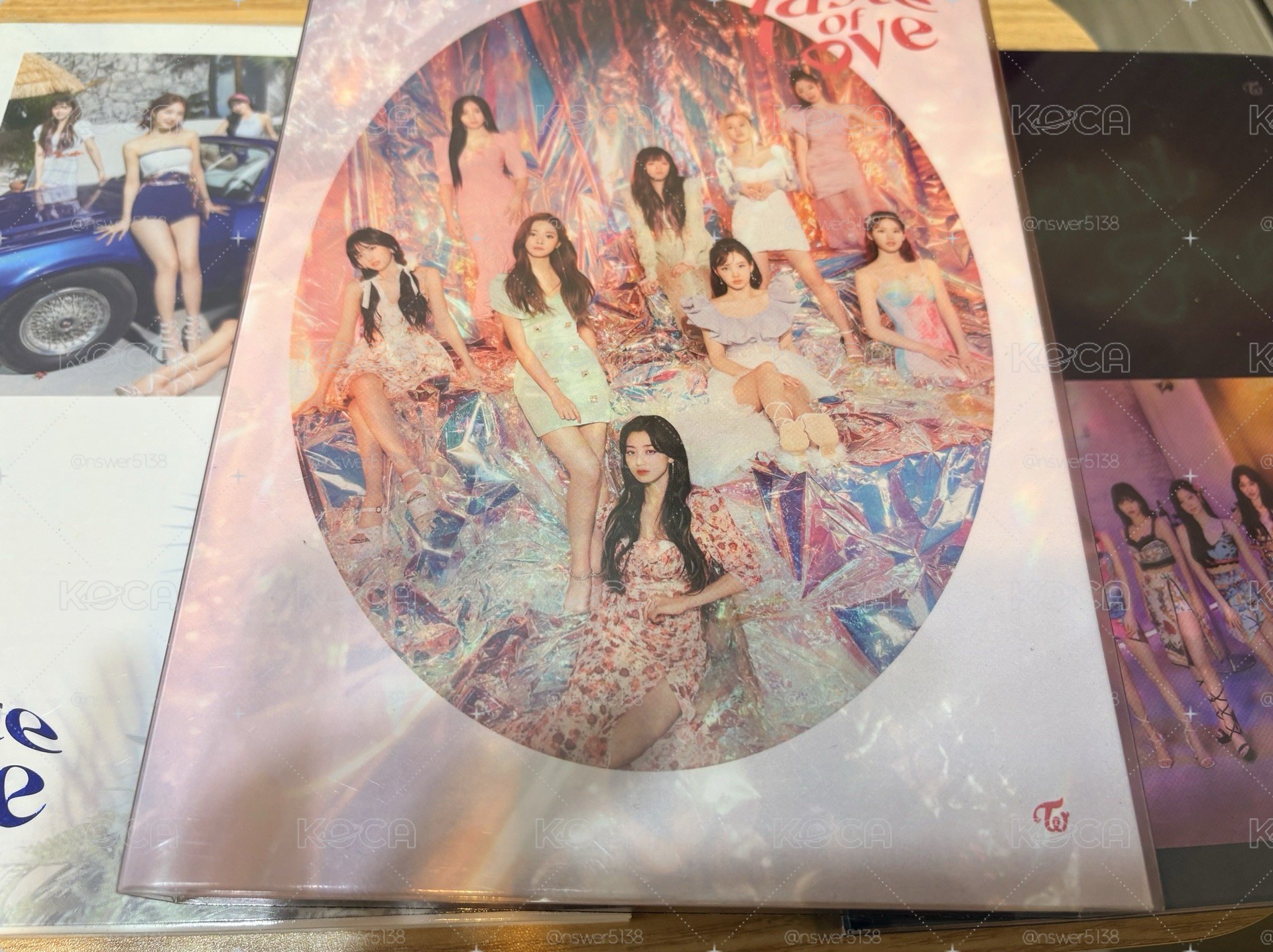 TWICE無酒精全套三本 已拆專