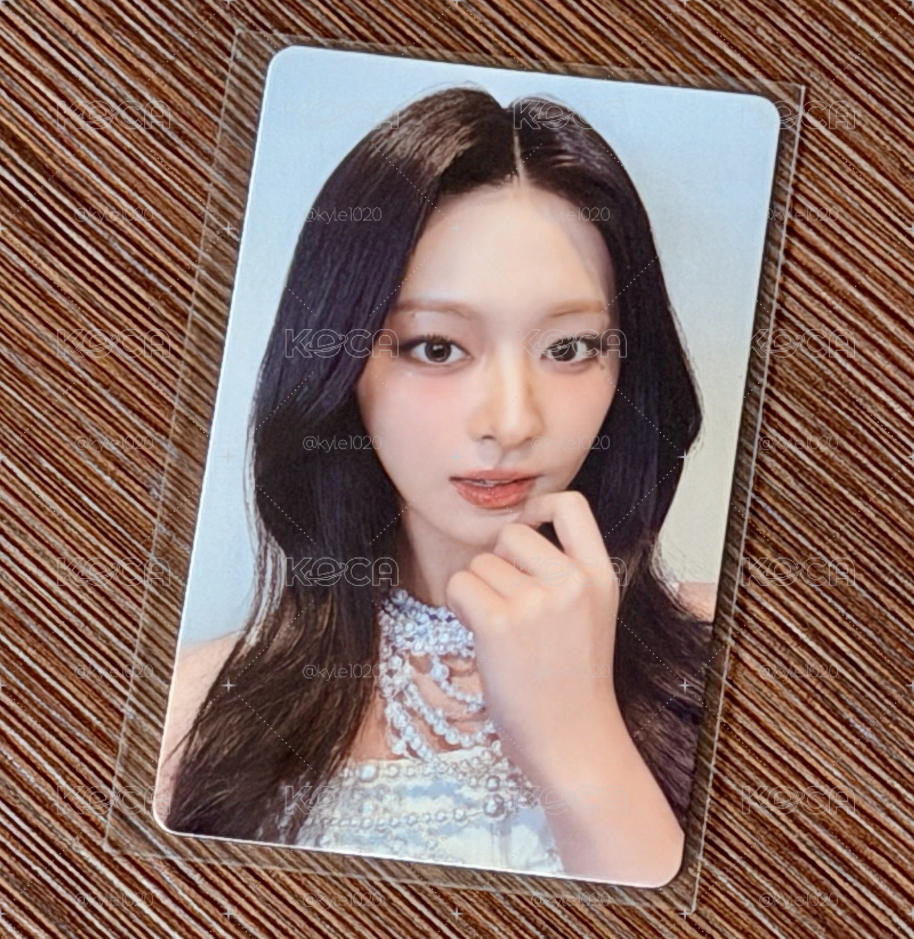 TWICE 首爾安口快閃店任務卡 子瑜