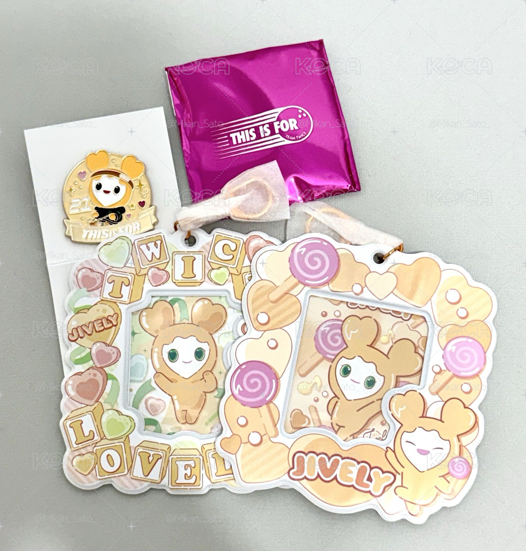 💛志效徽章卡套組合