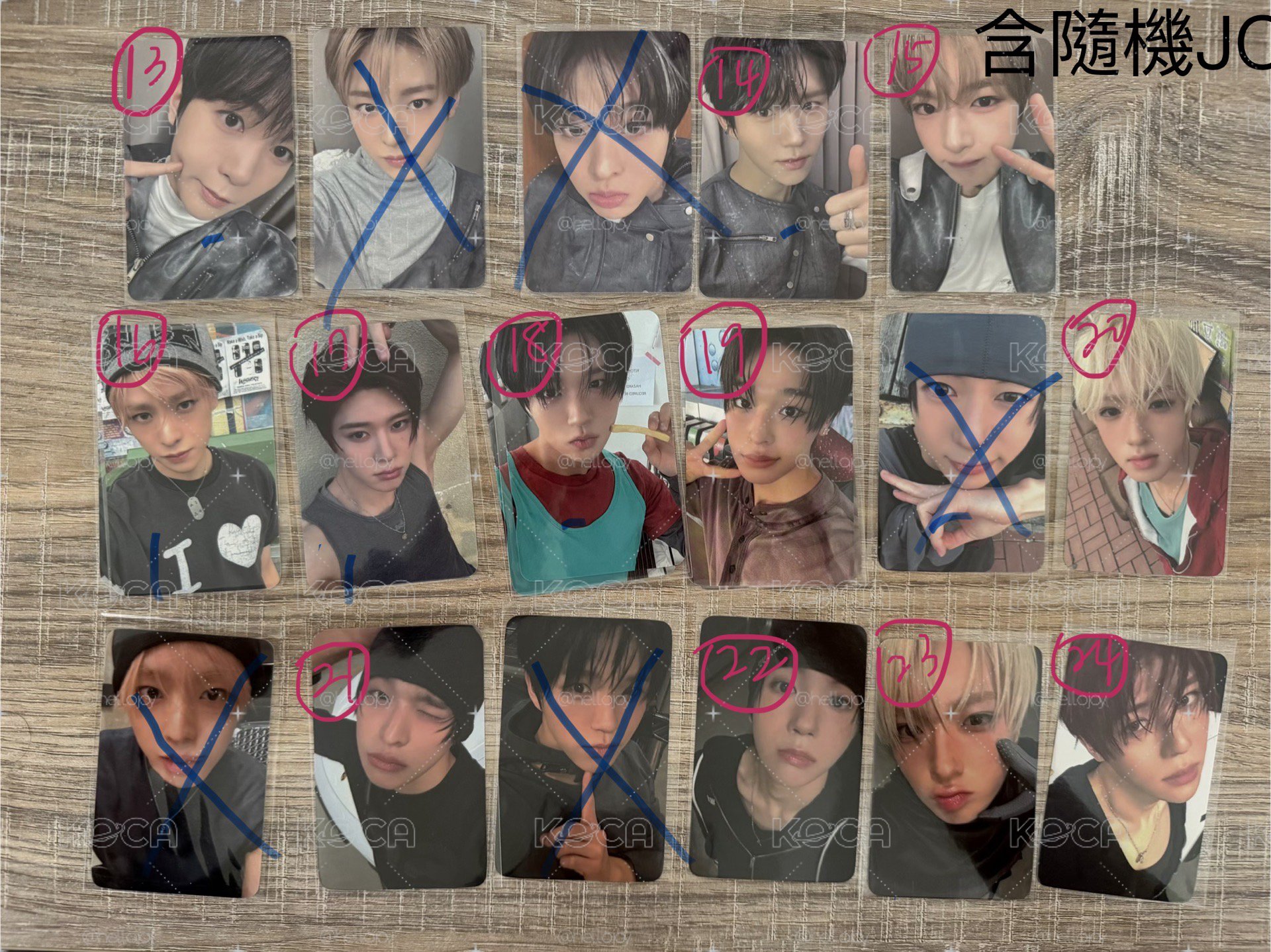 nct wish otl 特典含隨機JC專