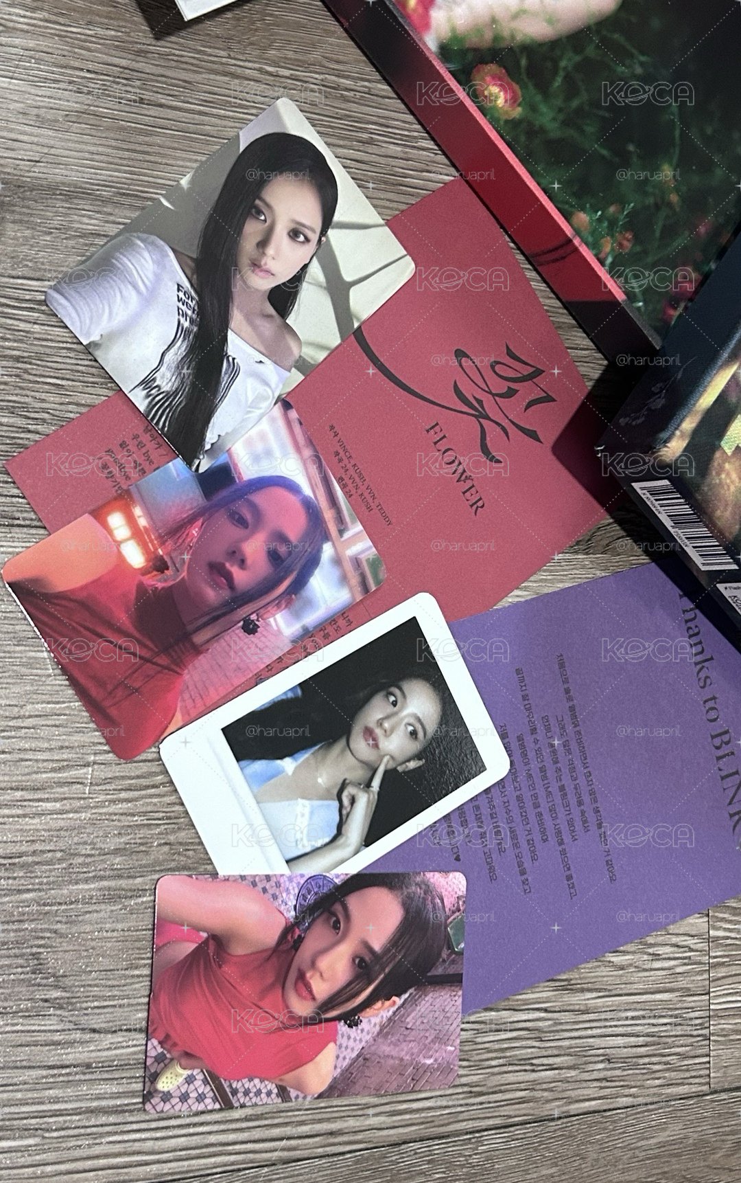 JISOO solo專輯黑版