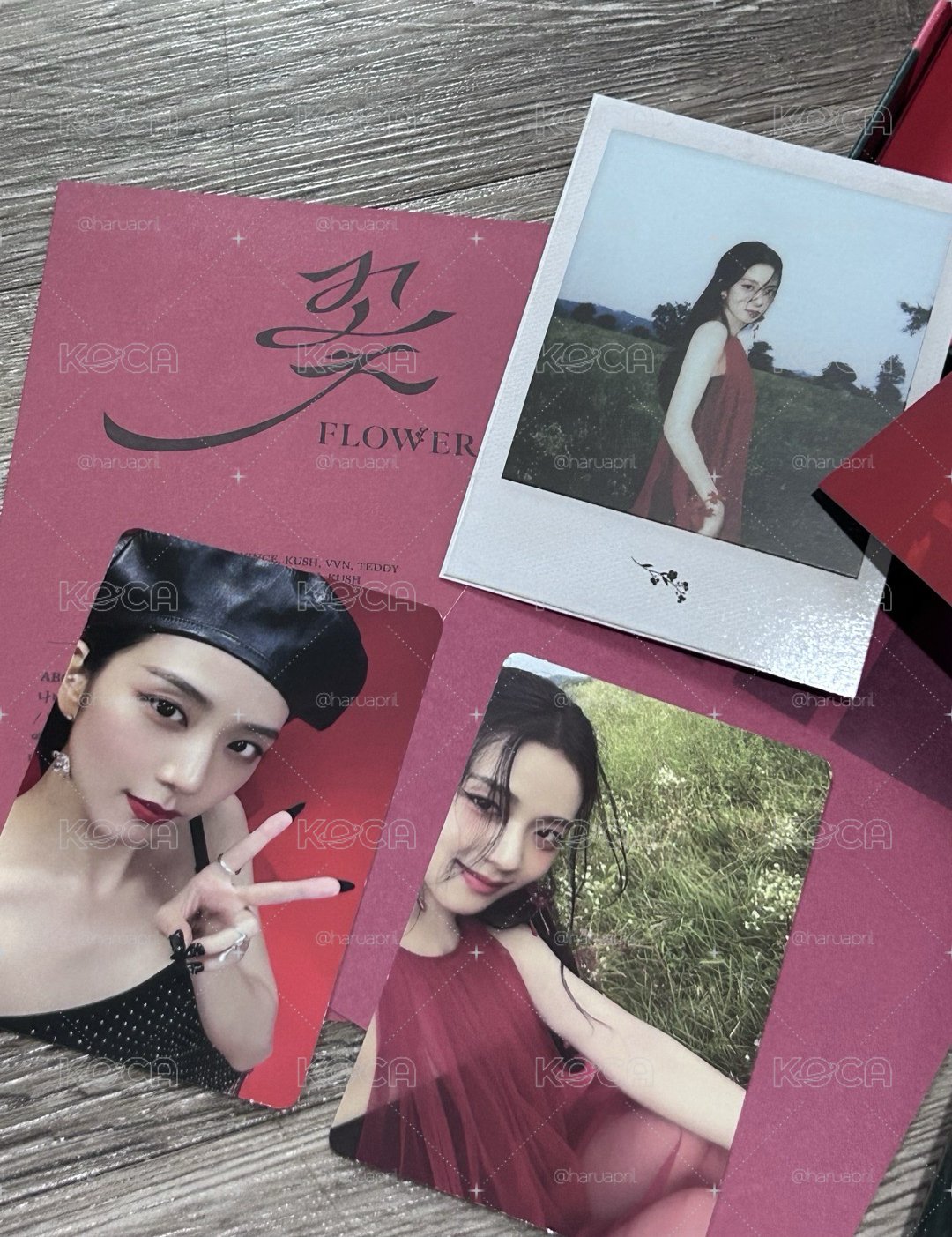 JISOO solo專輯 紅版