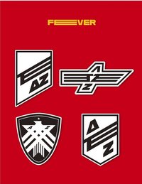 Fever pt.1 布徽章（紅款）