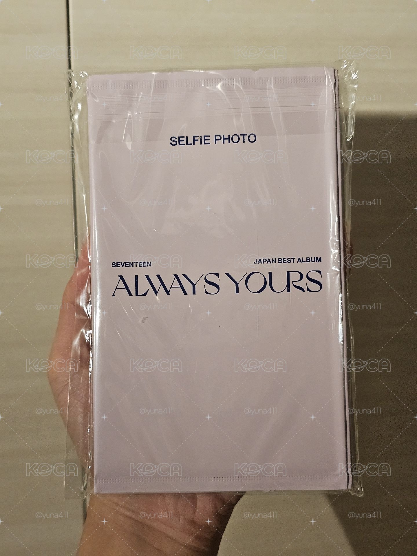 Always yours 生寫未拆5張一組