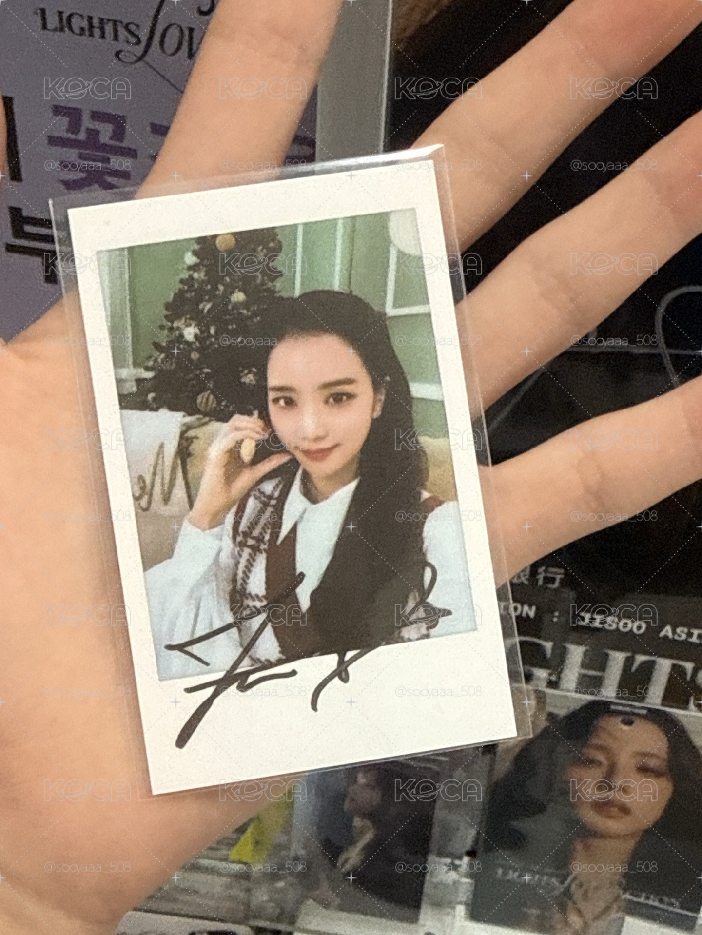 JISOO BPTG 新年年曆隨機卡
