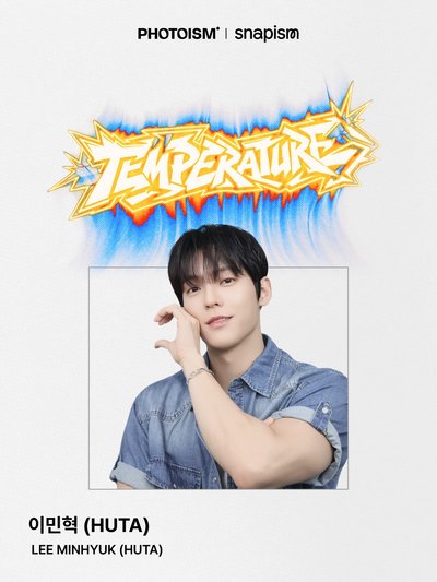 BTOB LEE MINHYUK (HUTA) X photoism X snapism 人生四格卡 貼紙 代印