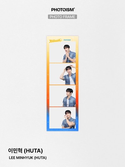 BTOB LEE MINHYUK (HUTA) X photoism X snapism 人生四格卡 貼紙 代印