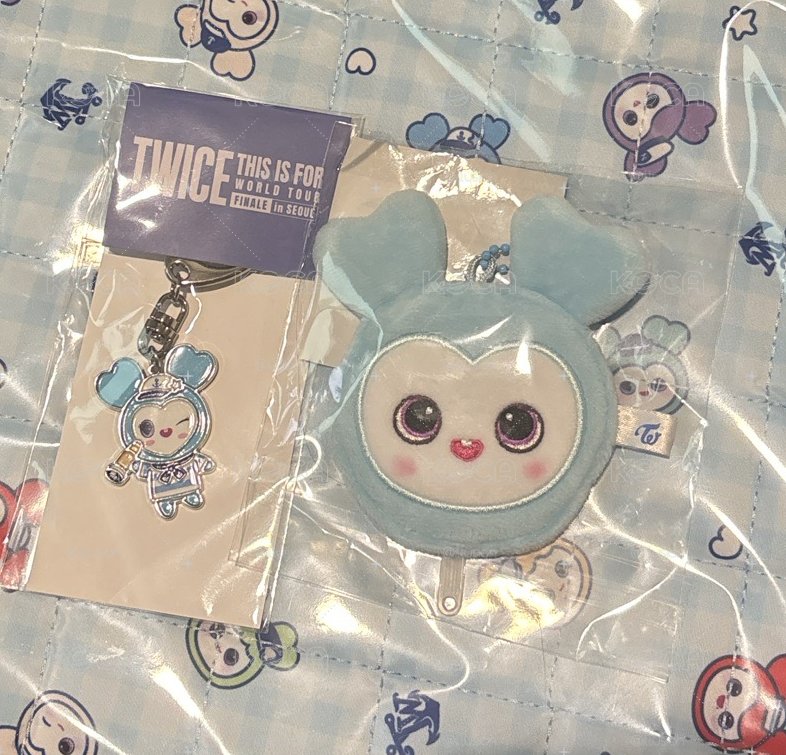 TWICE安可快閃店 娜璉小扇子+鑰匙圈