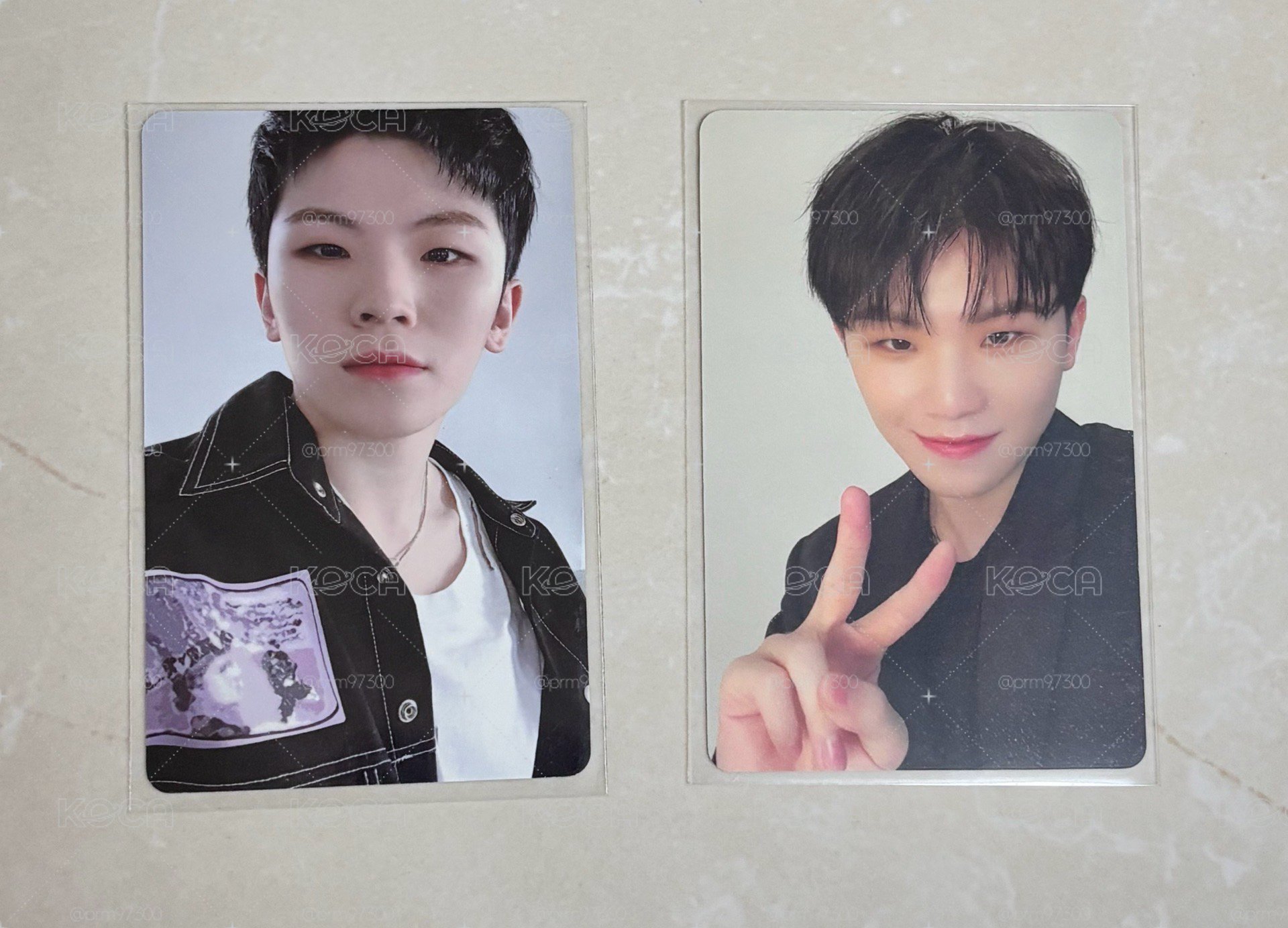 Woozi年曆小卡