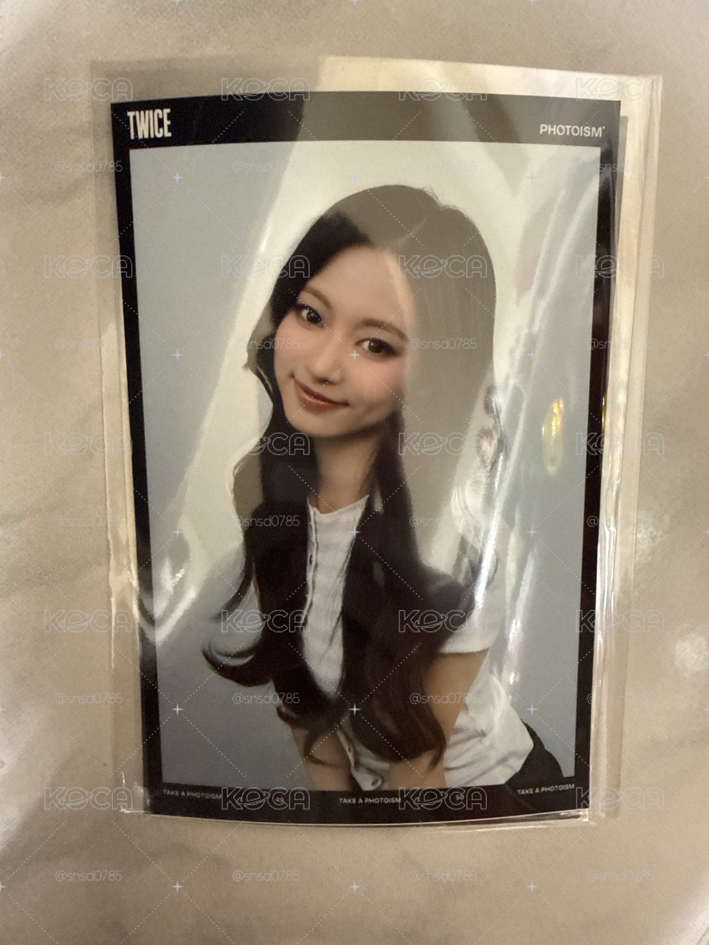 現貨 TWICE 子瑜 六巡 snapism 人生四格卡 / 拍貼 