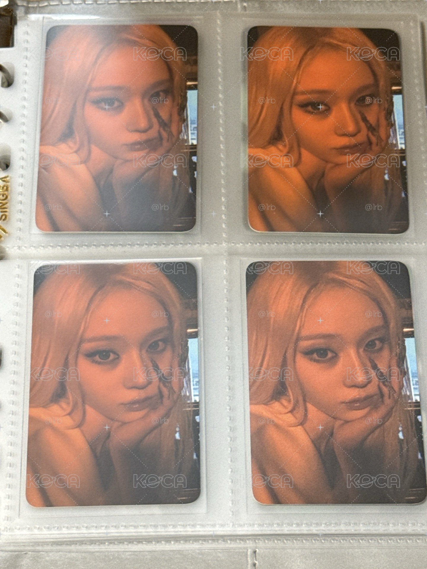 LEMONADE 特典卡 冬