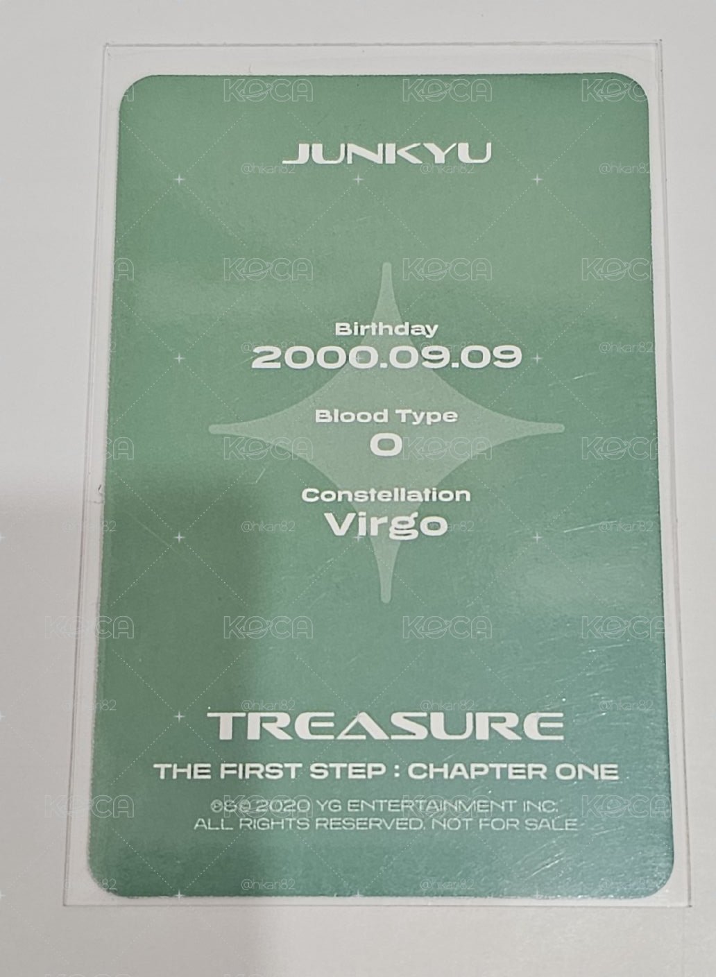 TREASURE THE FIRST STEP: CHAPTER ONE JUNKYU 🐨
