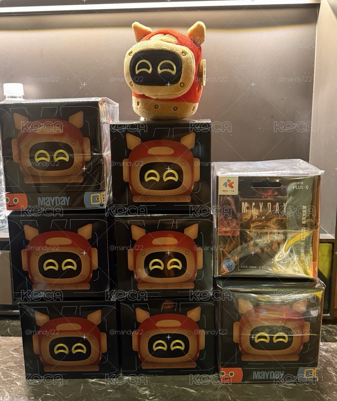 五月天 喵星人造型一卡通套組