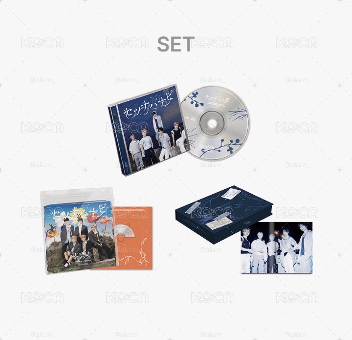 TXT Setsuna Hanabi 5th 日專 韓通早鳥特典組