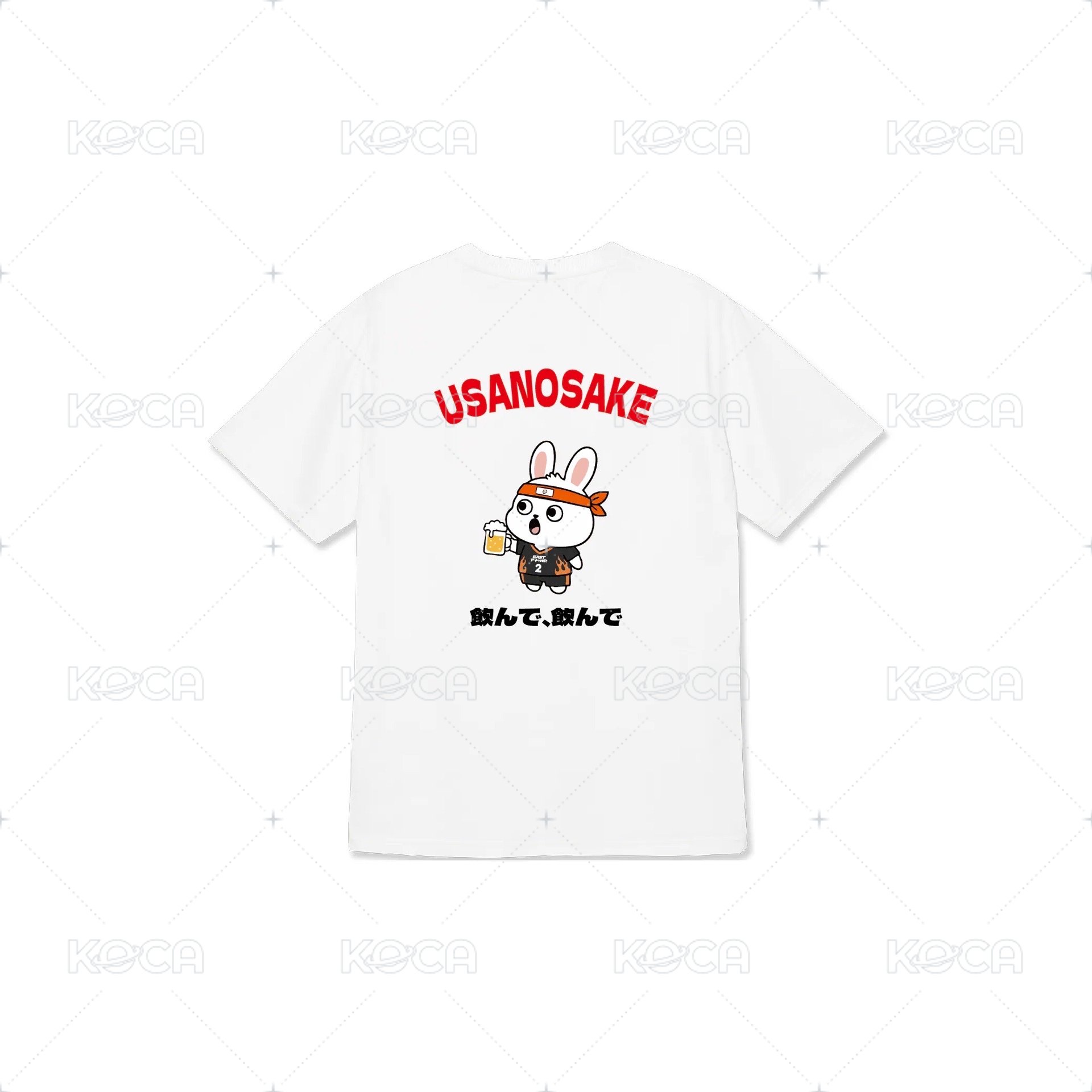 棉TEE 白