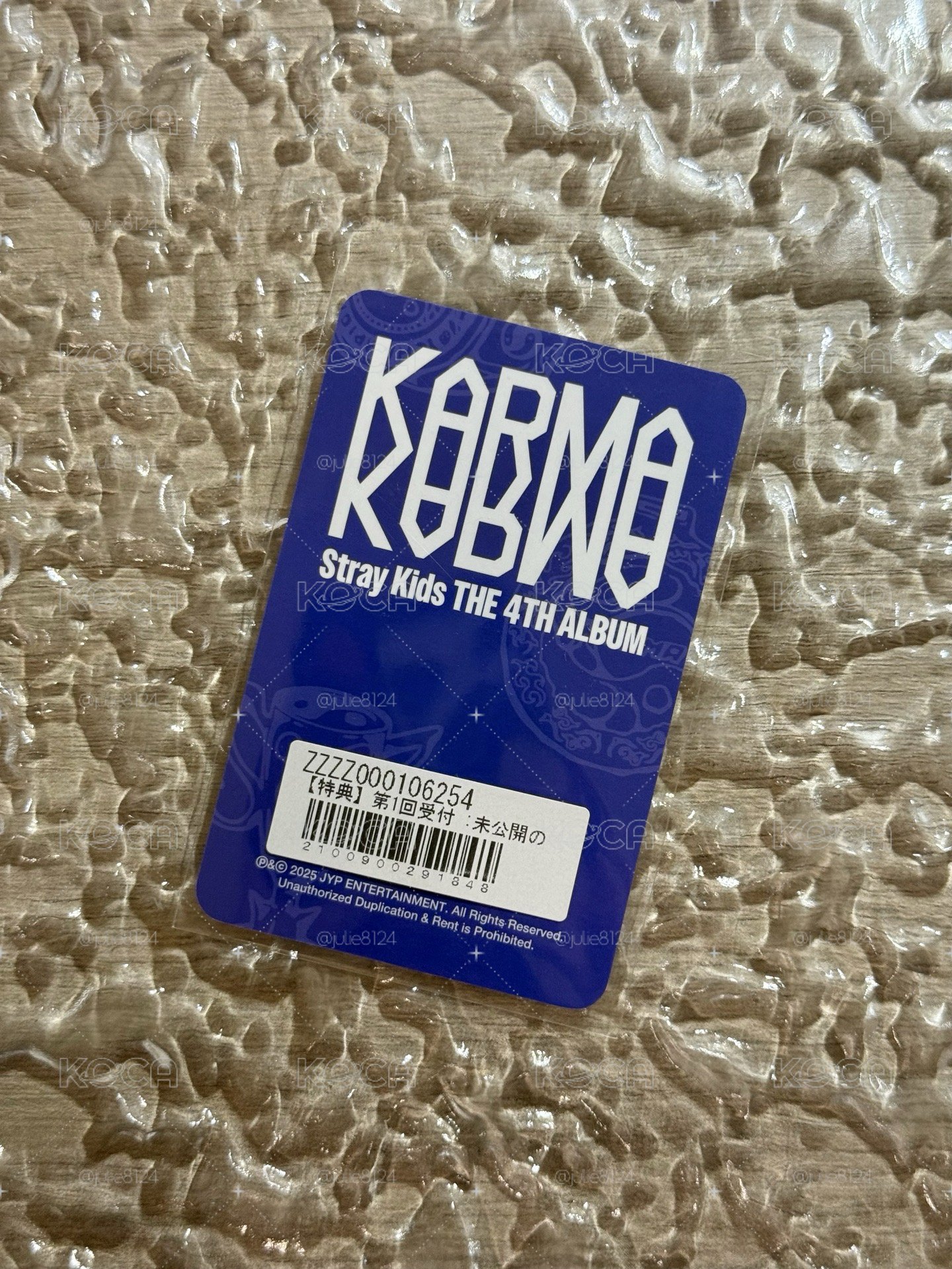 辰KARMA日本線下簽售卡