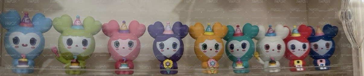 萬代扭蛋 七週年生日公仔 無南彩