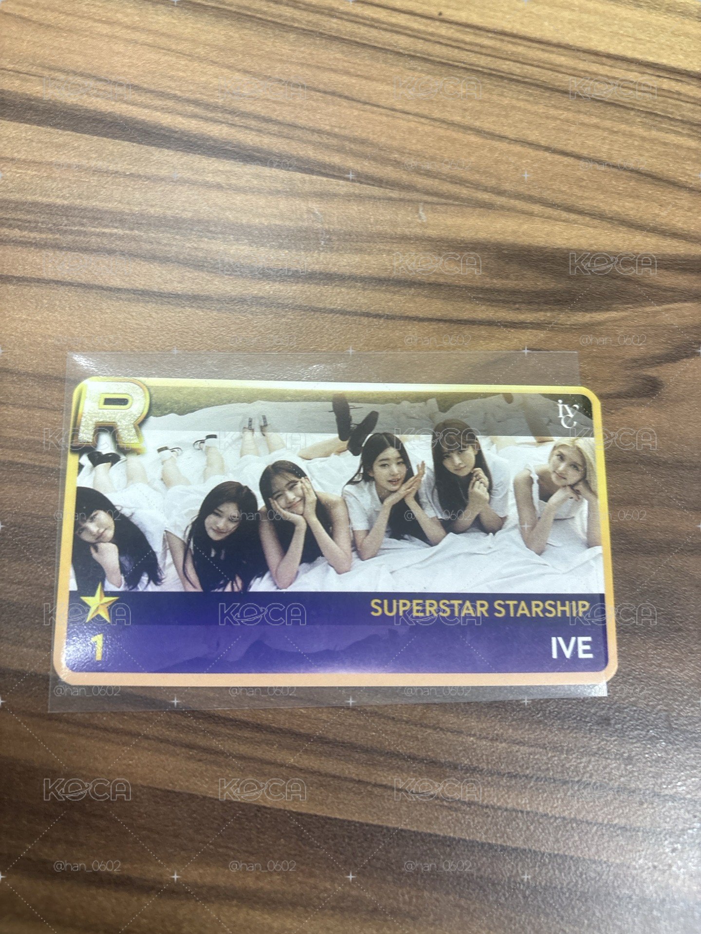 IVE 後愛遊戲卡團卡