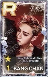 SUPERSTAR 遊戲卡 Stray Kids World Tour <RUN IT SEOUL>