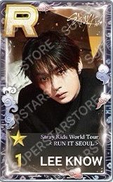 SUPERSTAR 遊戲卡 Stray Kids World Tour <RUN IT SEOUL>
