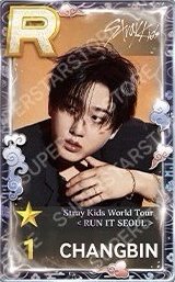 SUPERSTAR 遊戲卡 Stray Kids World Tour <RUN IT SEOUL>