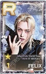 SUPERSTAR 遊戲卡 Stray Kids World Tour <RUN IT SEOUL>