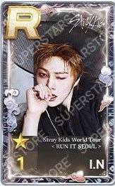 SUPERSTAR 遊戲卡 Stray Kids World Tour <RUN IT SEOUL>