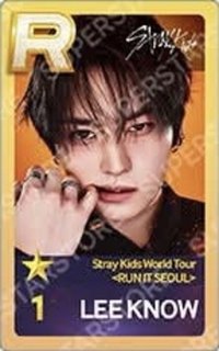 SUPERSTAR 任務卡 Stray Kids World Tour <RUN IT SEOUL>