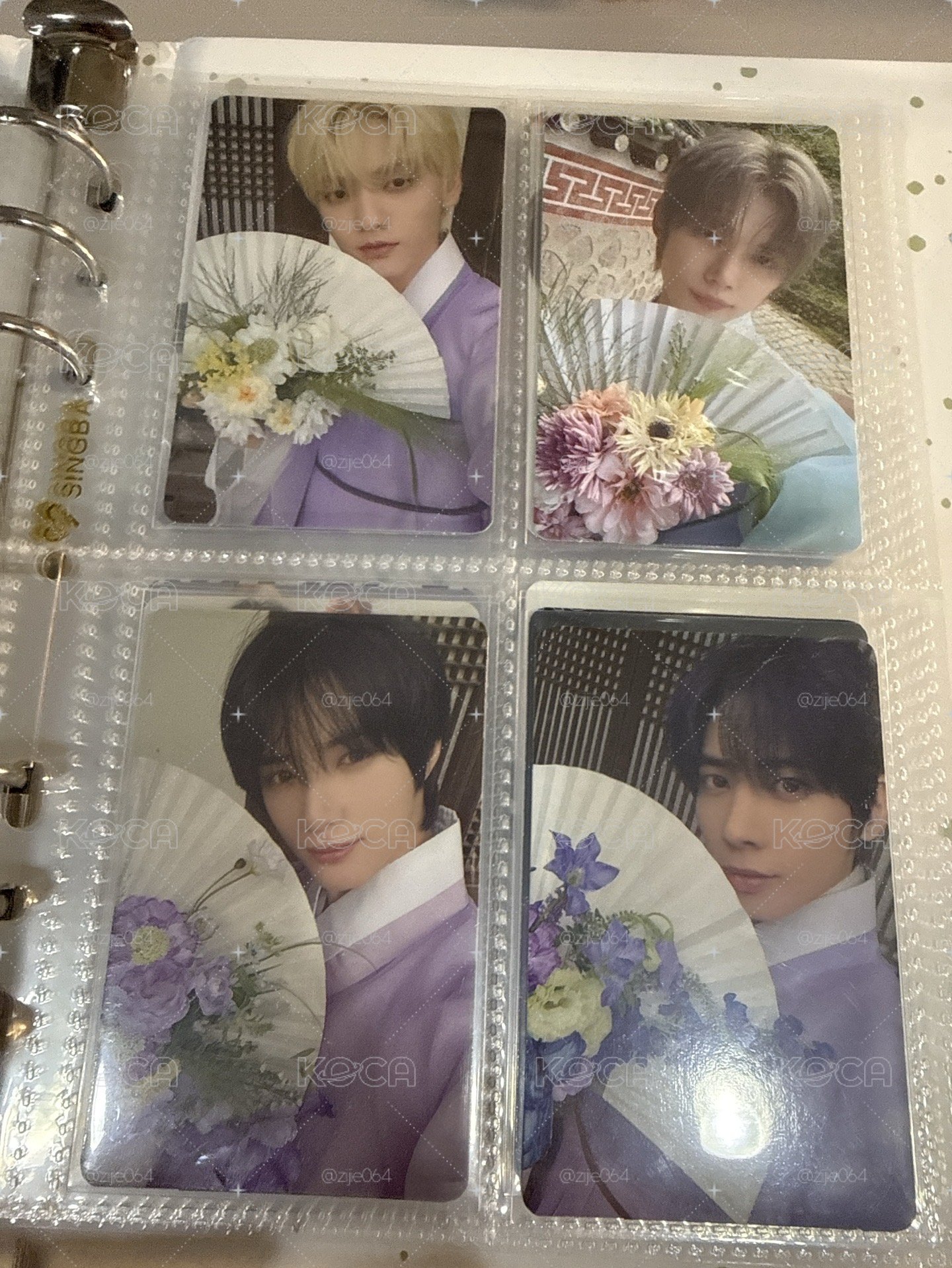 TXT 會員禮 小卡一套