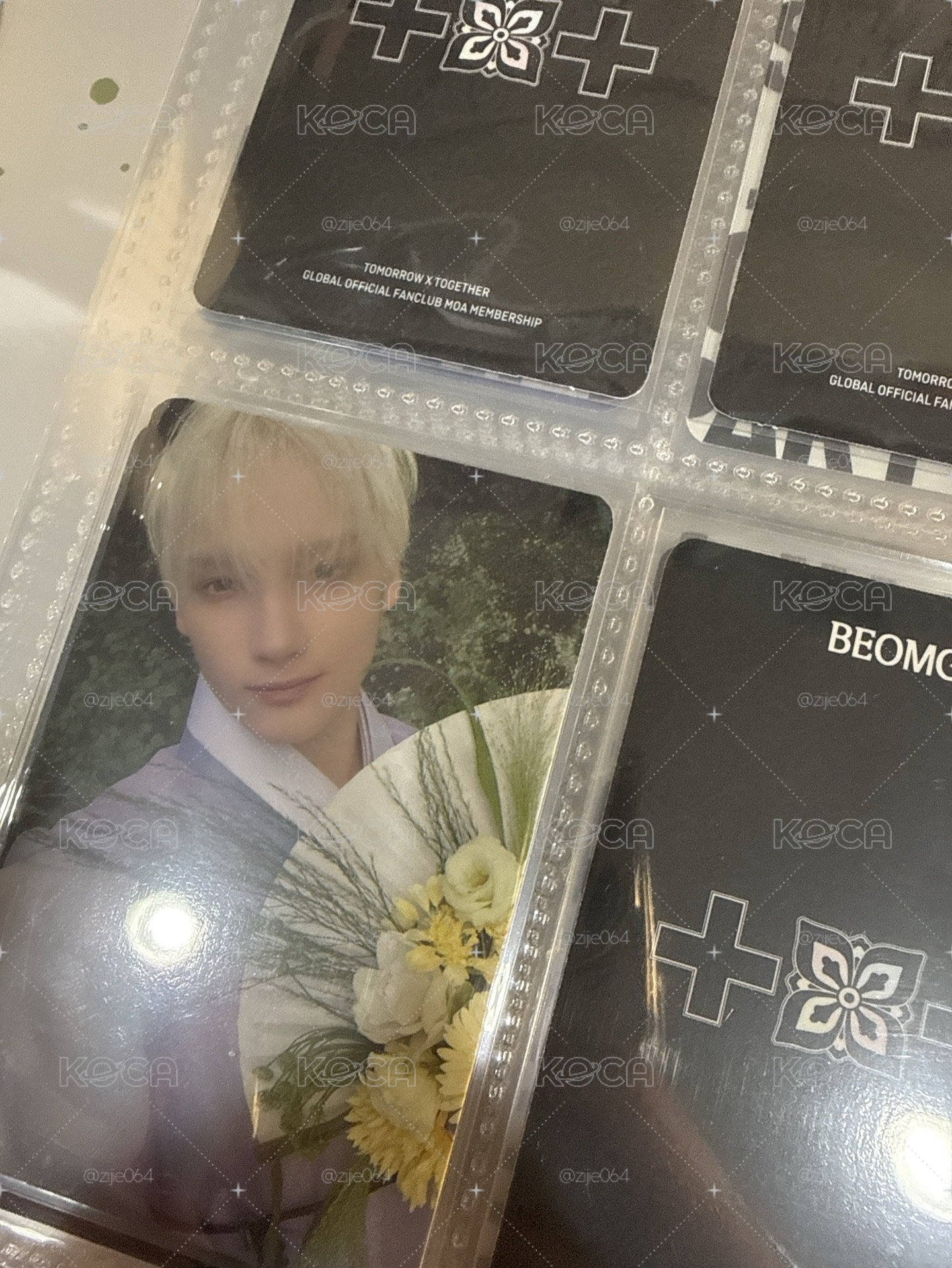 TXT 會員禮 小卡一套