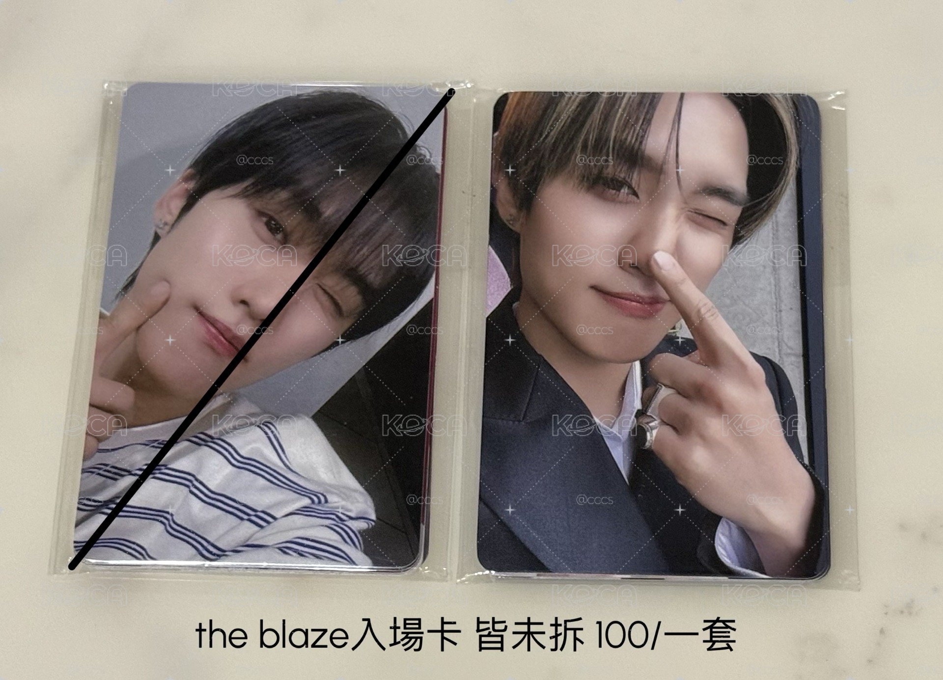 the blaze入場卡