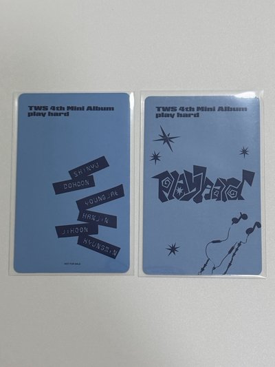 tws mini3 特典卡 炅潣
