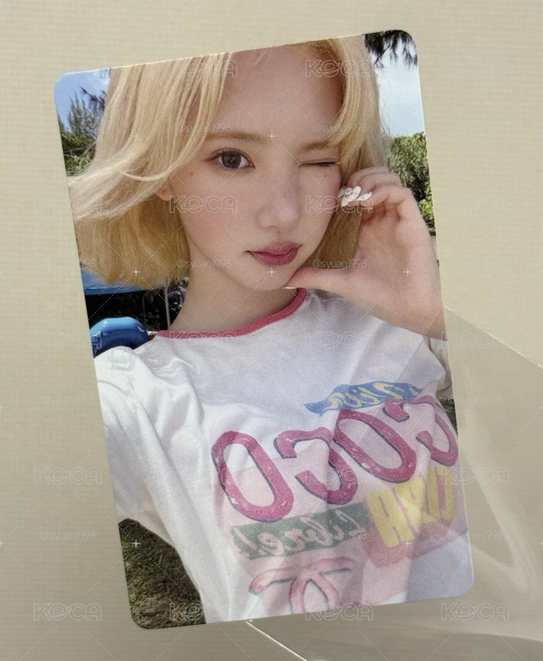 jiwoo 塔店幸運