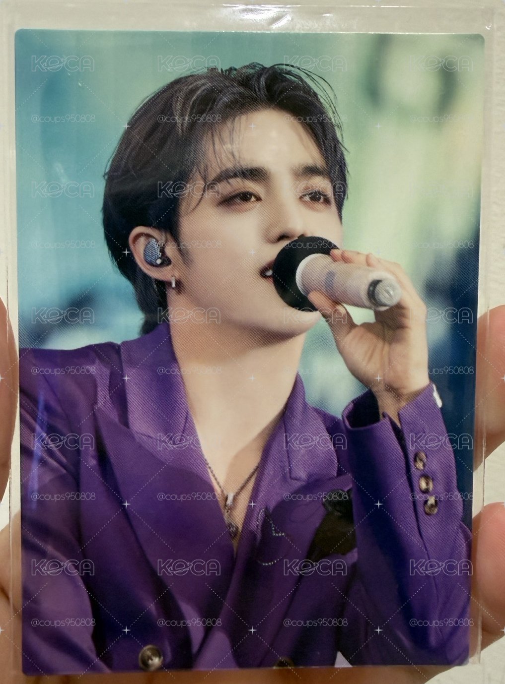 哲 紫色西裝卡💜
