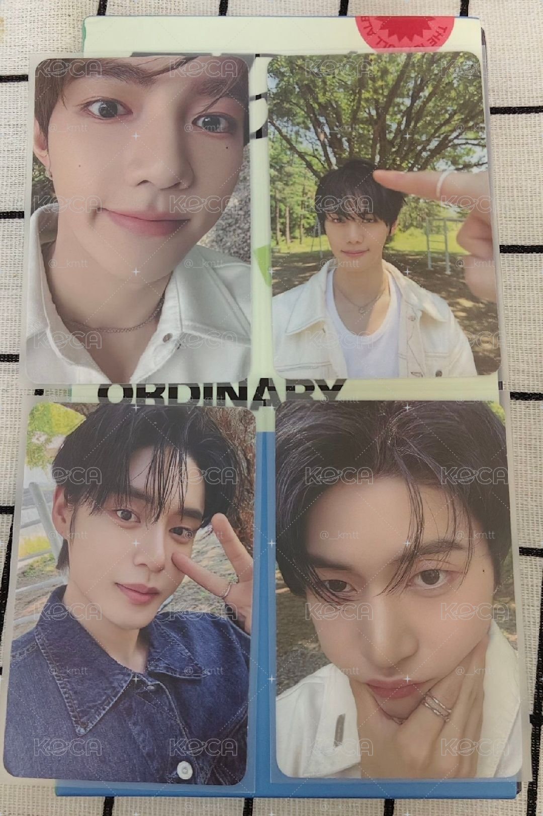 贈品（有TWS、NCT WISH、CRAVITY 、TXT、SEVENTEEN、ZB1）